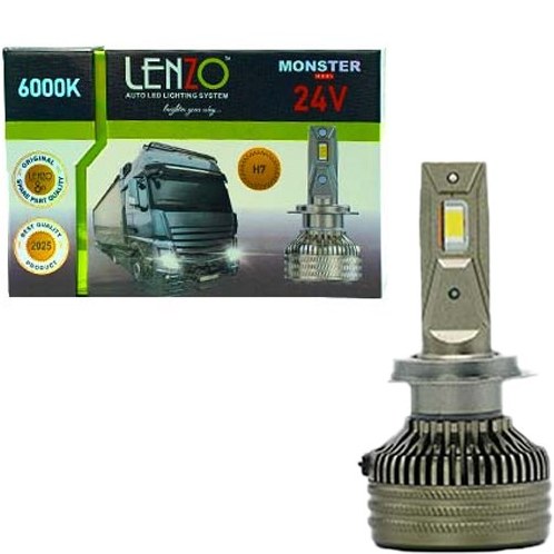 هدلایت اورجینال مدل Monester 24V لنزو Lenzo پایه H1