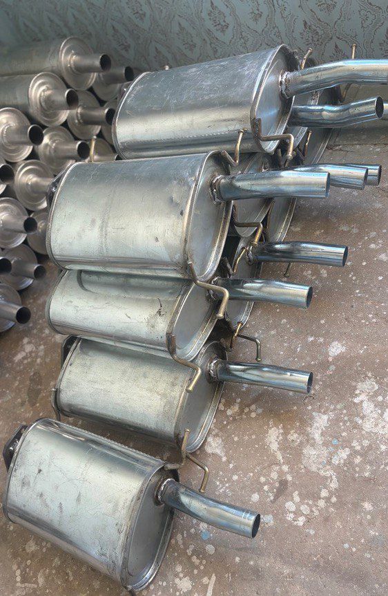 منبع اگزوز مدل بلوچی پراید آماده به نصب شرکتی