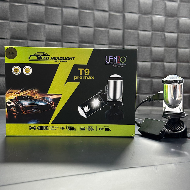 هدلایت اورجینال لنزدار مدل T9 Promax لنزو با گارانتی شرکتی