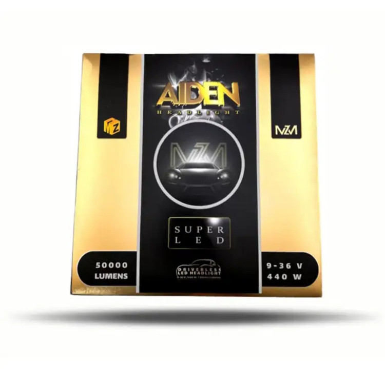 شاخ هدلایت اورجینال MZM مدل آیدن Aiden ۴۴۰ واتی پایه H1 H7