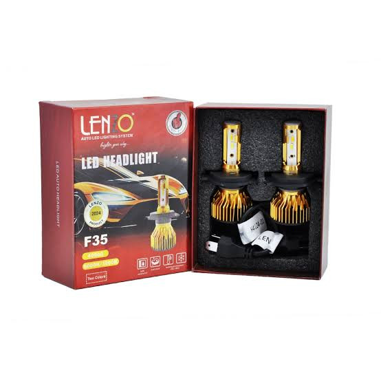 هدلایت اورجینال دو رنگ F35 لنزو Lenzo با گارانتی