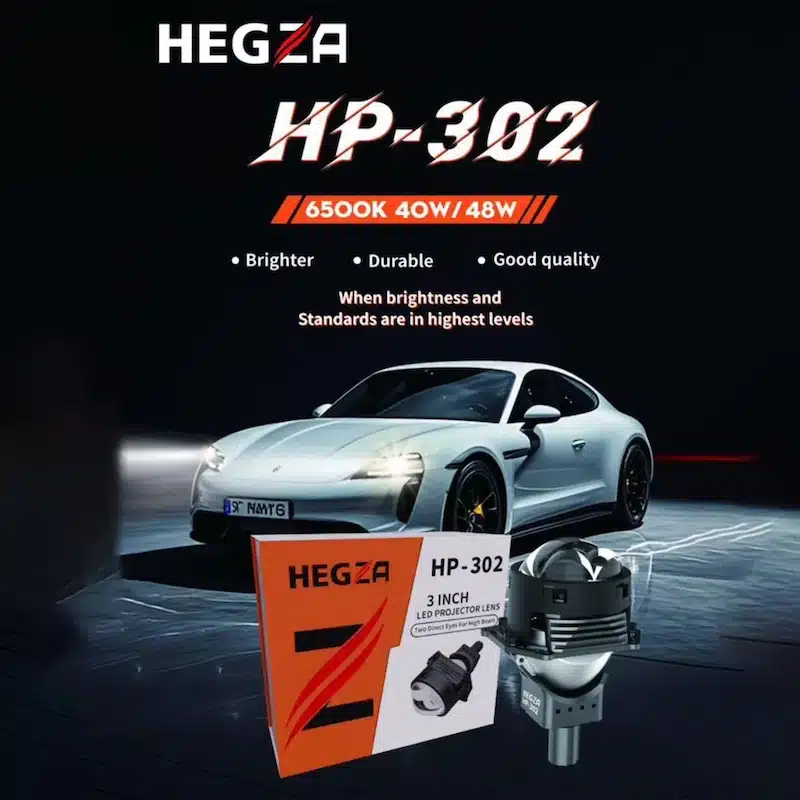 لنز اورجینال ۳ اینچ دوچشم جغدی هگزا مدل HP-302 اصلی