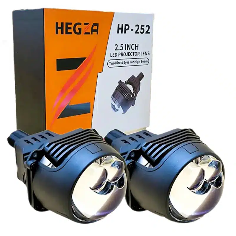 لنز اورجینال ۲ چشم جغدی Hp-252 برند هگزا Hegza اصلی