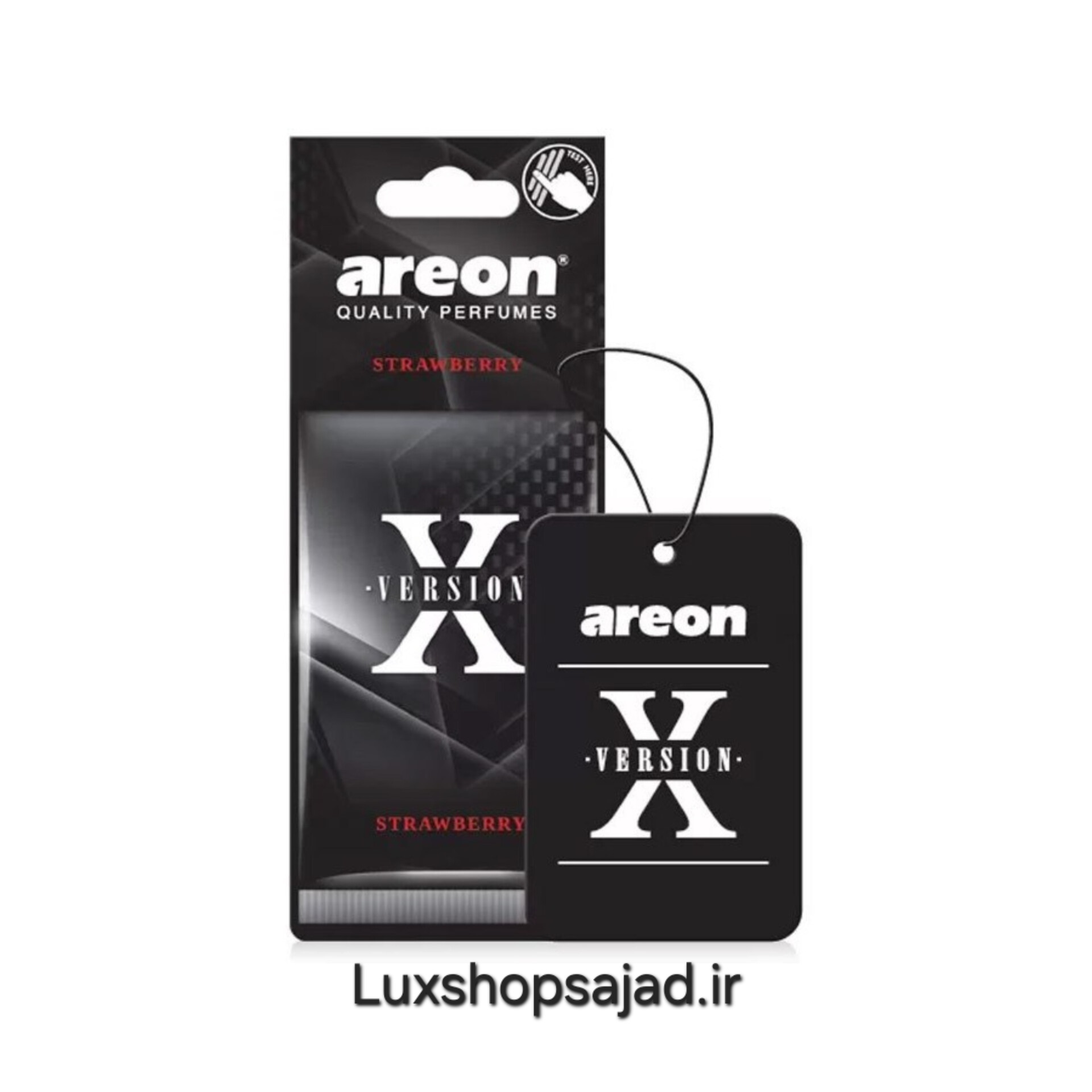 خوشبوکننده اورجینال کارتی خودرو مدل X-areon درجه یک اصلی