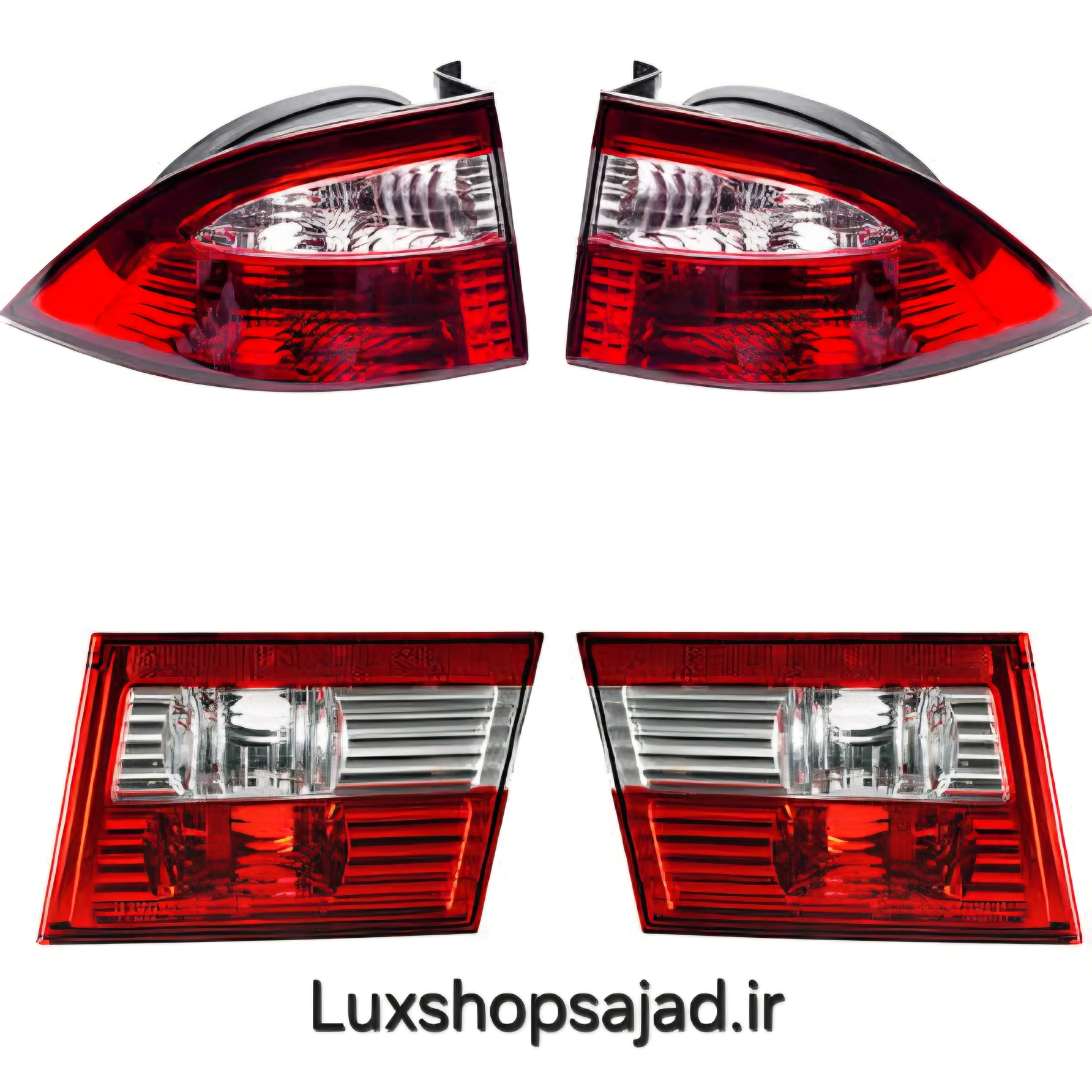 خطر عقب اورجینال ۴ تیکه سمند Lx فابریک درجه یک