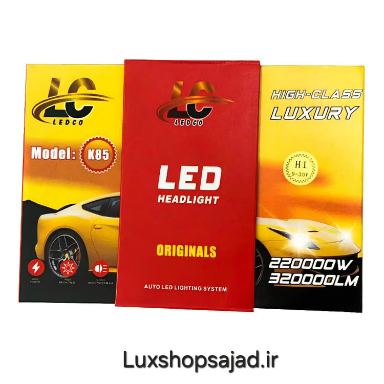 هدلایت اورجینال قوی پرنور K85 لدکو Lc با یک سال گارانتی