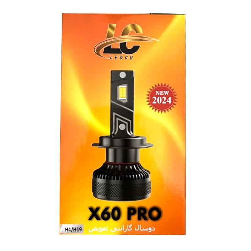 هدلایت اورجینال قوی پرنور X60pro لدکو Lc با یک سال گارانتی