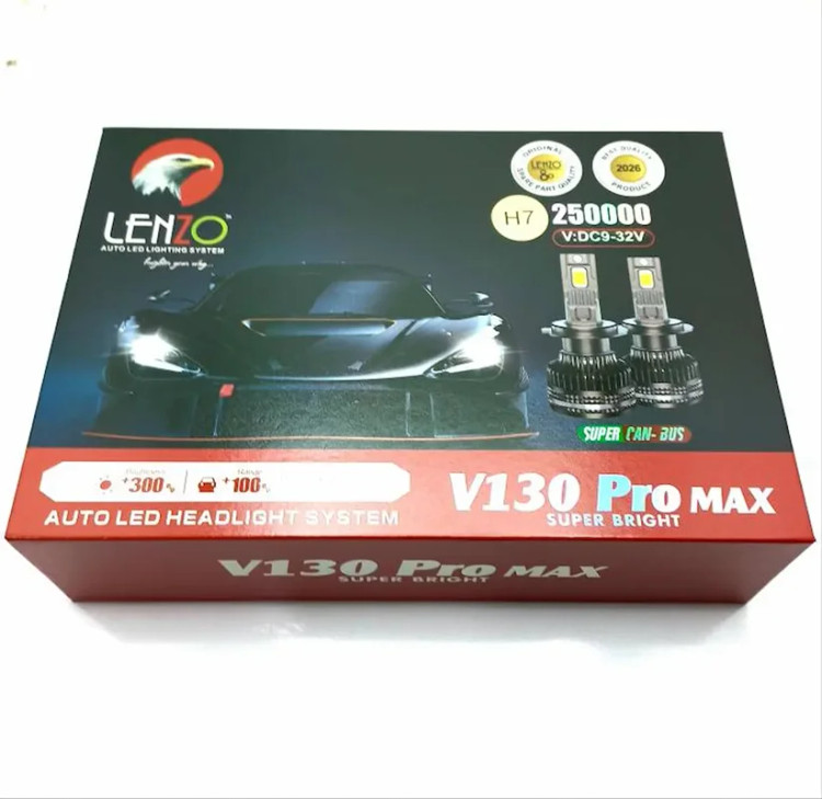 هدلایت اورجینال ۱۳۰ واتی V130 Promax لنزو با گارانتی