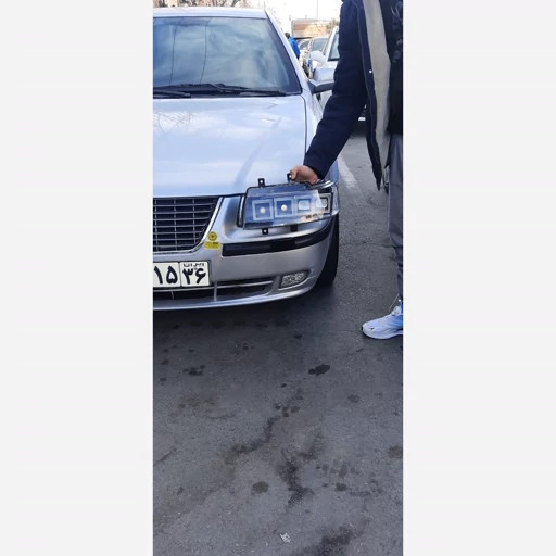 چراغ جلو شیک و خفن سمند طرح بوگاتی بسته ۲ عددی درجه یک